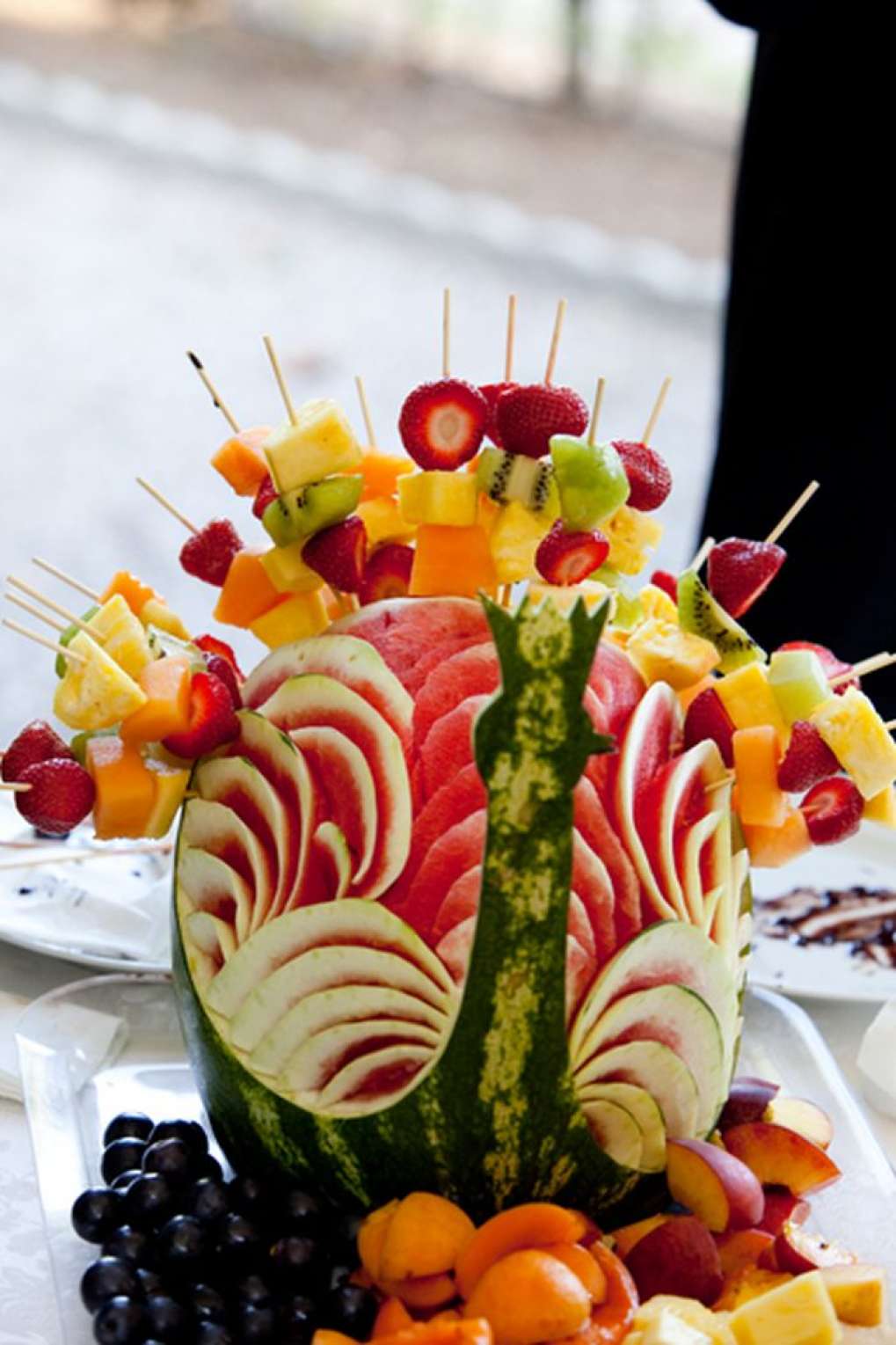 Pavone porta spilloni